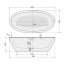 Poolspa Vanity Wanna wolnostojąca 190x95 cm biała PWKPL10ZP0C0000 - zdjęcie 3