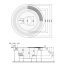 Poolspa Victoria SPA Evolution Wanna z hydromasażem 249 cm biała PWW8610CMMS0000 - zdjęcie 3