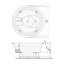 Poolspa Victoria SPA Wanna z hydromasażem 177 cm biała PWW8710COMS0000 - zdjęcie 3