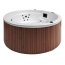 Poolspa Victoria SPA Wanna z hydromasażem 177 cm biała PWW8710COMS0000 - zdjęcie 4