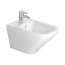 Duravit DuraStyle Bidet podwieszany 37x54 cm z przelewem biały z powłoką WonderGliss 22871500001 - zdjęcie 3