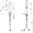 QuadroDesign Stereo Bateria umywalkowa stal nierdzewna szczotkowana 1603TAS - zdjęcie 2