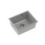 Quadron Alec 40 Zlewozmywak granitowy jednokomorowy 46x37,5 cm szary/stalowy HQA4640SZK - zdjęcie 2