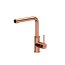 Quadron Angelina Pull out Bateria kuchenna z wyciąganą wylewką miedziana wysoki połysk BW6003PVDCRC1 - zdjęcie 1