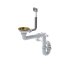 Quadron Anthony 50 Zlewozmywak stalowy jednokomorowy 44x44 cm złoty MF4444PVDBSG1 - zdjęcie 4