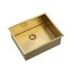 Quadron Anthony 60 Zlewozmywak stalowy jednokomorowy 54x44 cm złoty MF5444PVDBSG1 - zdjęcie 1