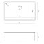 Quadron Anthony 80 Zlewozmywak stalowy jednokomorowy 74x44 cm grafitowy MF7444PVDBST1 - zdjęcie 3