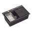 Quadron Benedict Workstation Zlewozmywak granitowy jednokomorowy 76x50 cm + akcesoria onyx ZES-RFS011-01131X-BL - zdjęcie 2