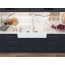 Quadron Bill Zlewozmywak granitowy dwukomorowy 90x62 cm snow white/elementy stalowe HCQB9062U1_BS - zdjęcie 5