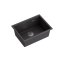 Quadron Clark Zlewozmywak granitowy jednokomorowy 58x43,5 cm onyx BM5843221U-BL-BS - zdjęcie 1