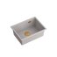 Quadron Clark Zlewozmywak granitowy jednokomorowy 58x43,5 cm szary/miedziany BM5843221U-GR-PVDC1 - zdjęcie 2
