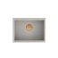 Quadron Clark Zlewozmywak granitowy jednokomorowy 58x43,5 cm szary/miedziany BM5843221U-GR-PVDC1 - zdjęcie 1
