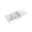 Quadron Evan 121 Zlewozmywak granitowy dwukomorowy 116x50 cm biały/miedziany HQE11650U1_PVDC1_P2O - zdjęcie 1
