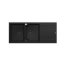Quadron Evan 121 Zlewozmywak granitowy dwukomorowy 116x50 cm czarny HQE11650U7_BLM_P2O - zdjęcie 2