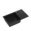 Quadron Evan 136 Zlewozmywak granitowy jednokomorowy 86x50 cm czarny HCQE58650U7_BLM_P2O - zdjęcie 2