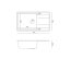 Quadron Evan 136 Zlewozmywak granitowy jednokomorowy 86x50 cm czarny/miedziany HCQE58650U7_PVDC1_P2O - zdjęcie 3