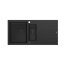 Quadron Evan 156 Zlewozmywak granitowy póltorakomorowy 100x50 cm czarny HQE510050U7_BLM_P2O - zdjęcie 1