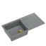 Quadron Evan 146 Zlewozmywak granitowy jednokomorowy 100x50 cm szary/złoty HCQE10050U5_PVDG1_P2O - zdjęcie 2