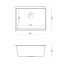 Quadron Logan 100 Zlewozmywak granitowy jednokomorowy 56x45 cm czarny mat/miedziany HQJ6045U7_PVDC1_U - zdjęcie 3