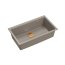 Quadron Logan 110 Zlewozmywak granitowy jednokomorowy 76x44 cm szarobeżowy/miedziany HQD7644U4_PVDC1_U - zdjęcie 1