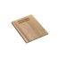 Quadron Marc 110 Zestaw Zlewozmywak granitowy jednokomorowy 76x50 cm + syfon + dozownik + wkładka ociekowa + Qmata + deska pure carbon/elementy stalowe HQM7650U7_BS - zdjęcie 10
