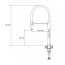 Quadron Margot T Line Bateria kuchenna wysoka graphite metal/czarny wąż 3623502_T1 - zdjęcie 3
