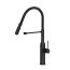 Quadron Marilyn Q Line Bateria kuchenna wysoka z wyciąganą wylewką pure carbon 3523527_BLM - zdjęcie 2