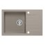 Quadron Peter 111 Zlewozmywak granitowy jednokomorowy 78x50 cm szarobeżowy/stalowy HCQP7850ST - zdjęcie 2