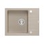 Quadron Peter 116 Zlewozmywak granitowy jednokomorowy 62x50 cm beżowy pearl beige HCQP6250BEZP - zdjęcie 2