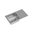 Quadron Ralph 111 Zlewozmywak stalowy granitowy jednokomorowy 78x43 cm szary/stalowy FUS_R7843SZ - zdjęcie 2