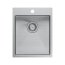 Quadron Russel 90 Zlewozmywak stalowy jednokomorowy 50x40 cm stal szczotkowana HB4050BS - zdjęcie 2