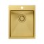 Quadron Russel 90 Zlewozmywak stalowy jednokomorowy 50x40 cm złoty HB4050PVDBSG1 - zdjęcie 2