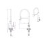 Quadron Scarlett Q Line Bateria kuchenna wysoka miedziana/biała 3523523WHPVDC1 - zdjęcie 2