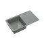 Quadron Tony 111 Zlewozmywak granitowy jednokomorowy 78x45 cm szary silver stone HTO7845SZK - zdjęcie 1