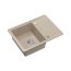 Quadron Tony 116 Zlewozmywak granitowy jednokomorowy 60x45 cm beżowy river sand HTO6045BEK - zdjęcie 1