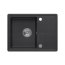 Quadron Tony 116 Zlewozmywak granitowy jednokomorowy 60x45 cm czarny black dotted HTO6045CZK - zdjęcie 2