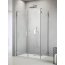 Radaway Arta DWD+S Drzwi prysznicowe 50x200 cm, wersja prawa, profile Chrome+, szkło przezroczyste 386182-03-01R - zdjęcie 1
