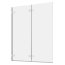 Radaway Arta PND I Parawan nawannowy dwuczęściowy 130x150 cm lewy 210213-01L - zdjęcie 1