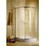 Radaway Classic A Kabina prysznicowa 80x80x170 cm, profile białe, szkło brązowe 30011-04-08 - zdjęcie 1