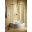 Radaway Classic A Kabina prysznicowa 90x90x170 cm, profile białe, szkło satinato 30001-04-02 - zdjęcie 1