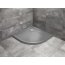 Radaway Doros A Brodzik półokrągły 90x90 cm stone antracytowy SDRA9090-01-64S - zdjęcie 4