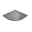 Radaway Doros A Brodzik półokrągły 90x90 cm stone antracytowy SDRA9090-01-64S - zdjęcie 1