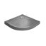 Radaway Doros A Compact Brodzik półokrągły 90x90 cm stone antracytowy SDRA9090-05-64S - zdjęcie 1
