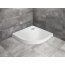 Radaway Doros A Compact Brodzik półokrągły 90x90 cm stone biały SDRA9090-05-04S - zdjęcie 4