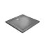 Radaway Doros C Brodzik kwadratowy 100x100 cm stone antracytowy SDRC1010-01-64S - zdjęcie 1