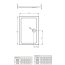 Radaway Doros D Brodzik prostokątny 100x80 cm stone antracytowy SDRD1080-01-64S - zdjęcie 3