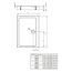 Radaway Doros D Compact Brodzik prostokątny 120x100 cm stone czarny SDRD1210-05-54S - zdjęcie 3