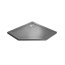 Radaway Doros PT Brodzik pięciokątny 80x80 cm stone antracytowy SDRPT8080-01-64S - zdjęcie 1