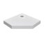 Radaway Doros PT Compact Brodzik pięciokątny 80x80 cm biały SDRPT8080-05 - zdjęcie 1