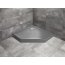 Radaway Doros PT Compact Brodzik pięciokątny 80x80 cm stone antracytowy SDRPT8080-05-64S - zdjęcie 4